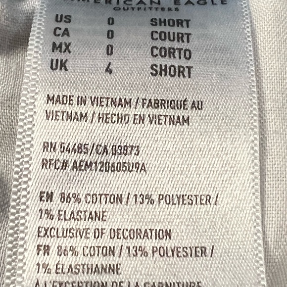 American Eagle Light Wash Super Stretch Jegging Jeans size 0 women - Picture 4 of 4